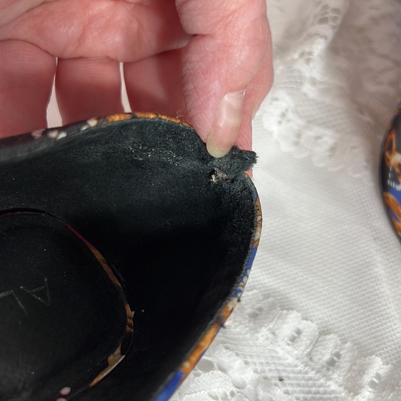 Aldo satin print wedges - Picture 13 of 15